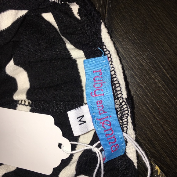 Ruby and Jenna Black and White Maxi Dress - Picture 3 of 3